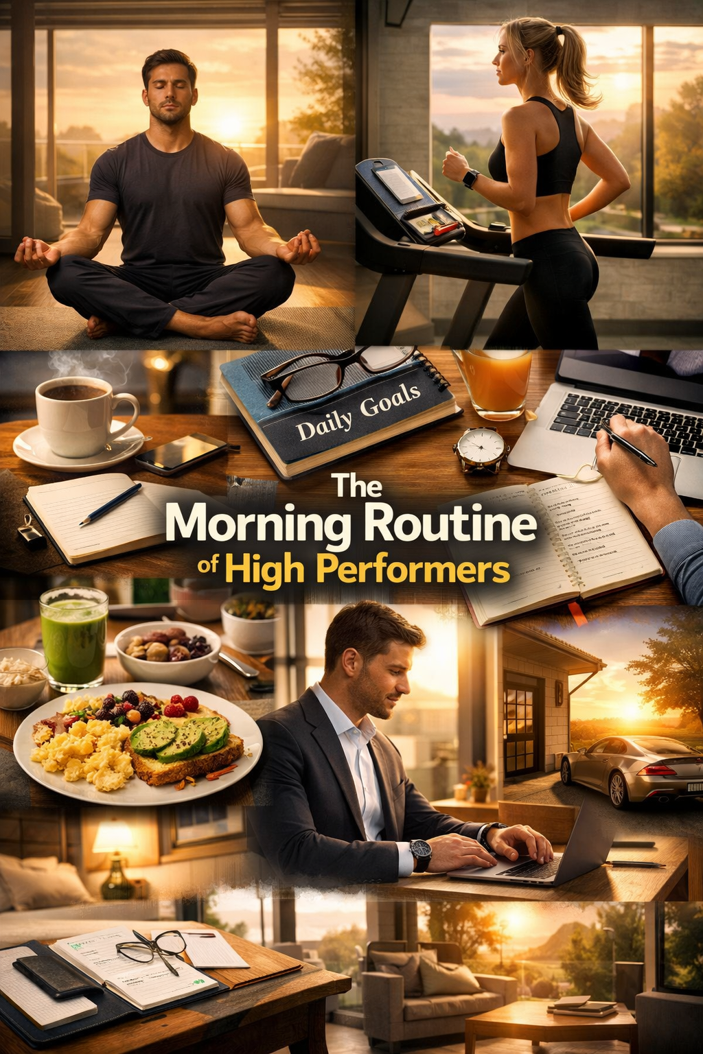 High Performers' Morning Routine: STAY DRVN Tips