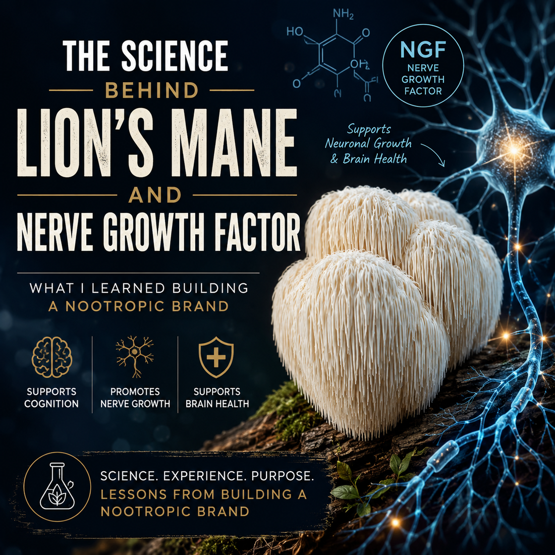 The Science Behind Lion's Mane and Nerve Growth
